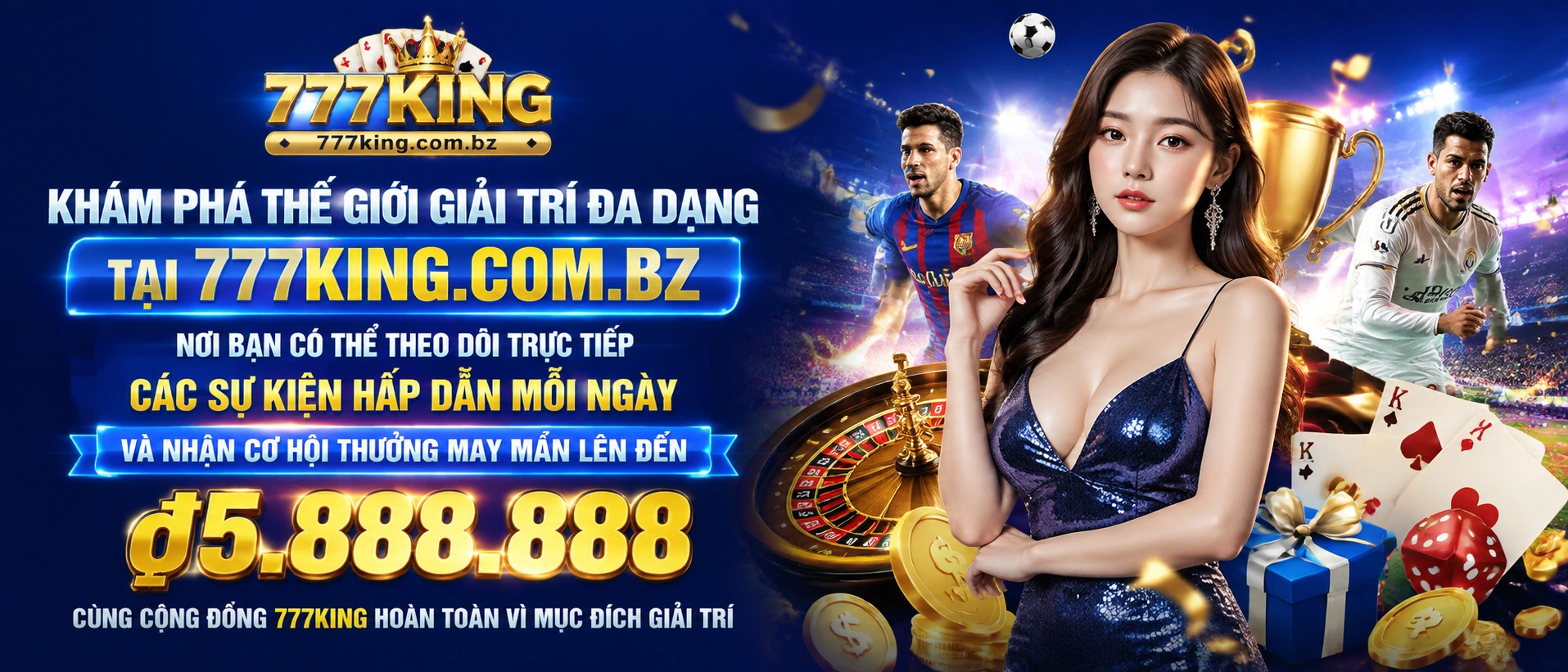 777King giao diện nền tảng giải trí trực tuyến