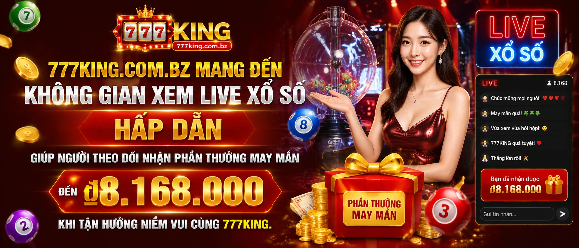 Xổ Số Miền Bắc, Miền Nam và Miền Trung trên giao diện tra cứu 777King
